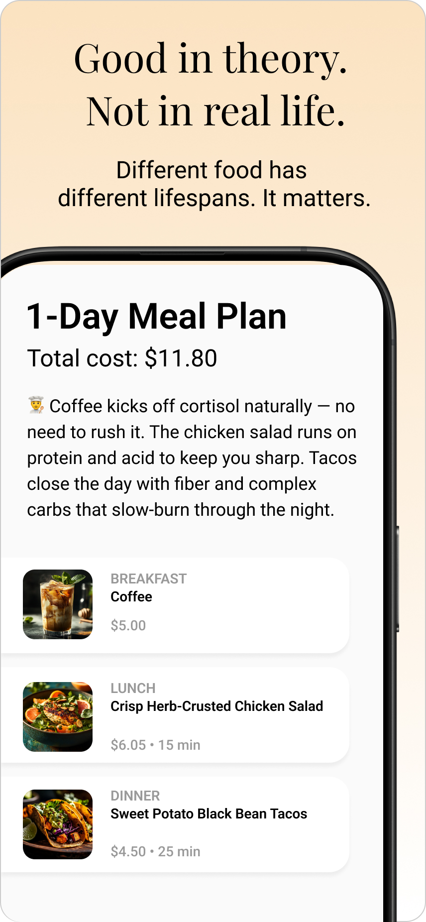 Foodbe app screen 4