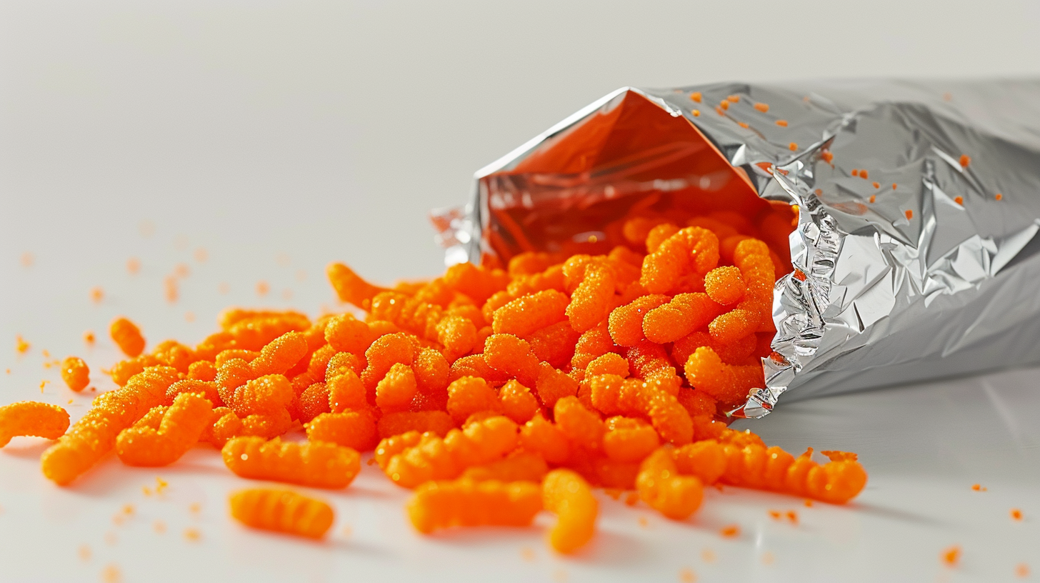 Cheetos ultra-processed snack food — NIH study on processed food calorie intake